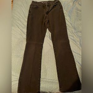 black NOBO skinny jeans with boot cut